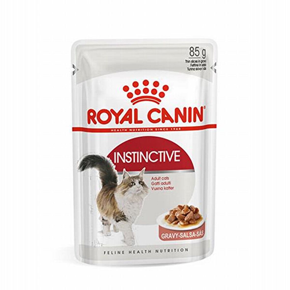 Royal Canin İnstinctive Gravy Kedi Pouch Konserve 6x85 Gr 