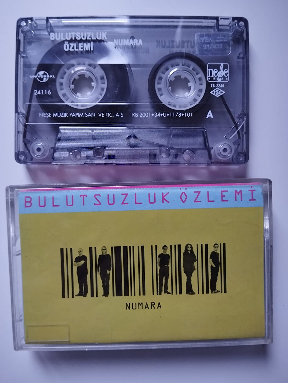 Bulutsuzluk Özlemi ‎– Numara - 2001 Türkiye Basım 2. El Kaset Albüm