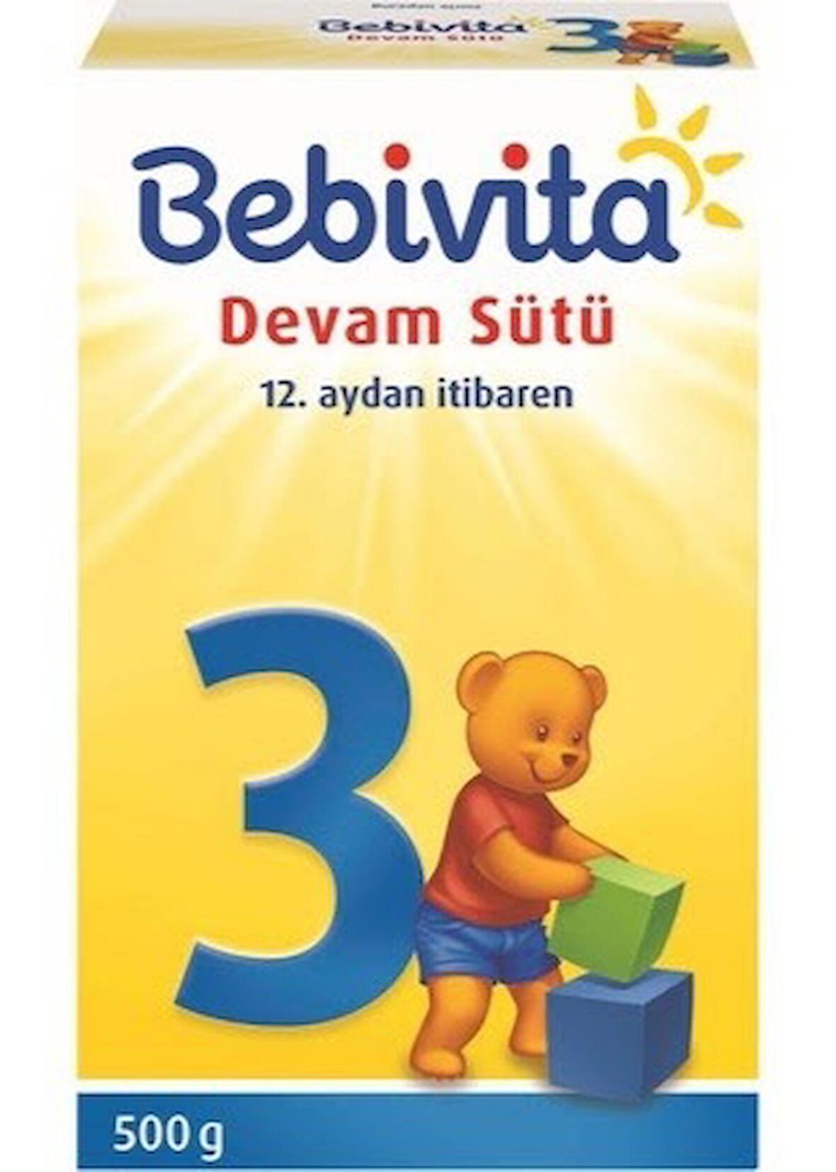 Bebivita 3 Prebiyotik Devam Sütü 500 gr 1 - 3 Yaş