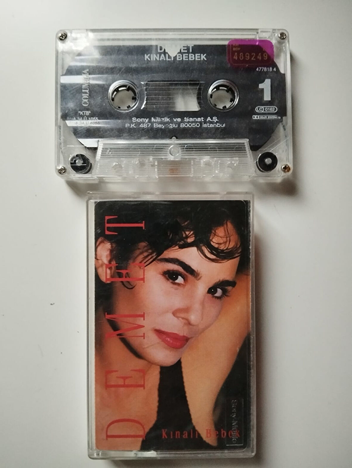 Demet  ‎– Kınalı Bebek  -  1996 Türkiye Basım 2. El Kaset