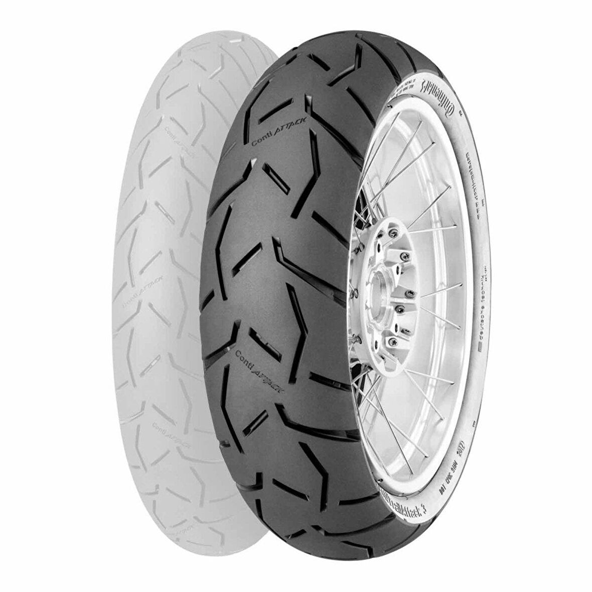 CONTINENTAL 120/70R19 M/C 60V TL ContiTrailAttack 3