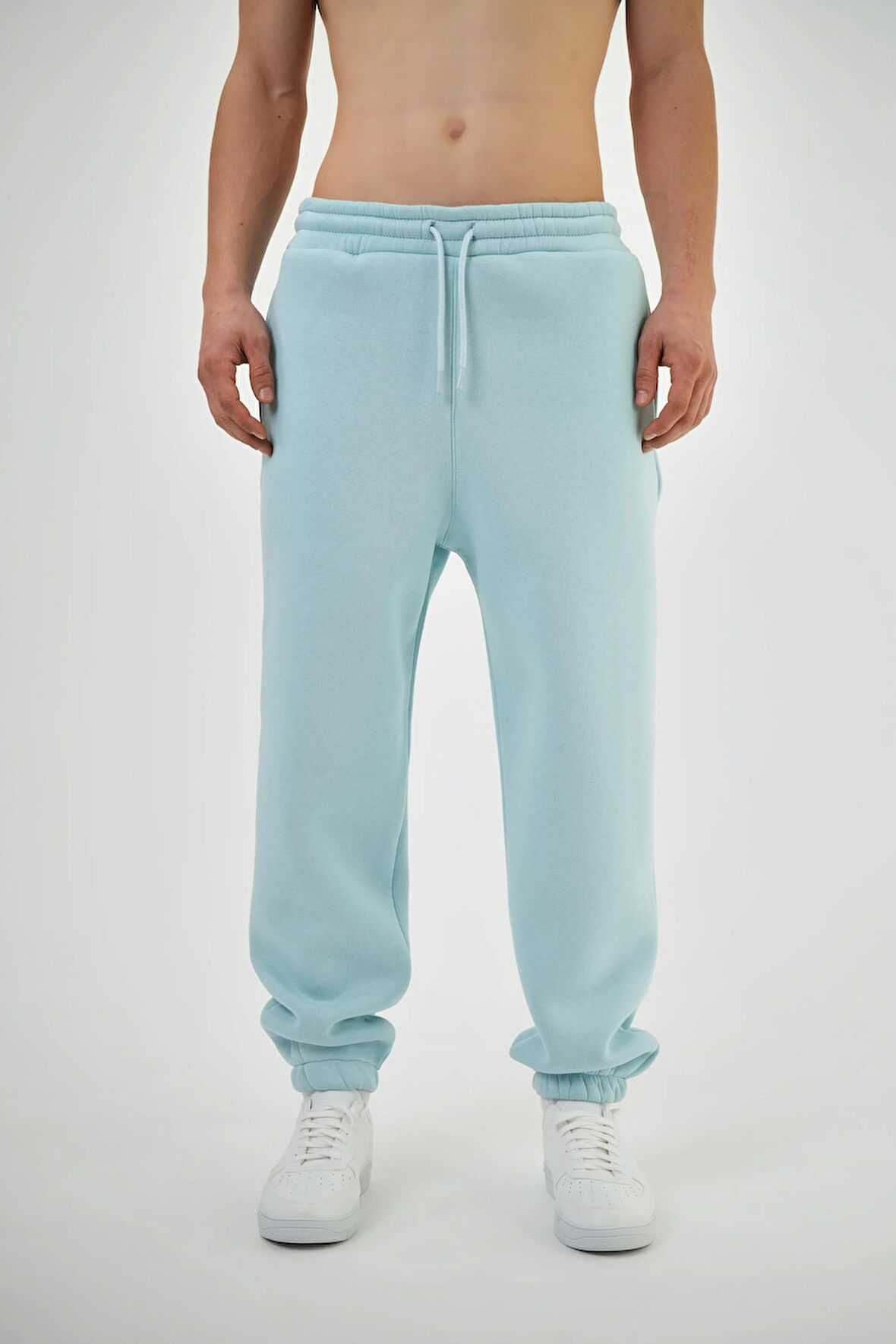 Erkek Jogger Basic Eşofman Altı Bebe Mavi