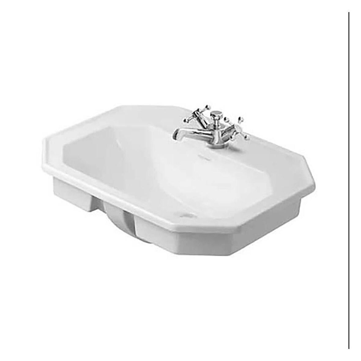 Duravit 1930 Seri Lavabo Üstten Geçme 58 Cm 0476580000