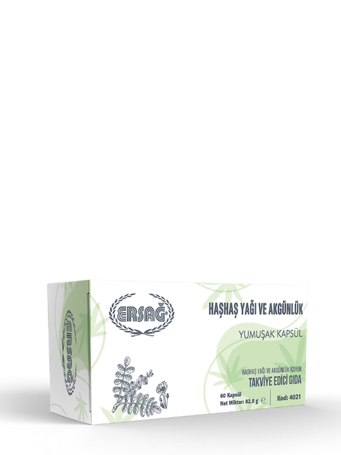 Ersağ Haşhaş Yağı Ve Akgünlük Kapsül