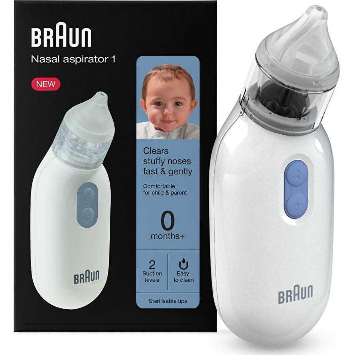 Braun BNA100 Burun Aspiratörü Temizleyici