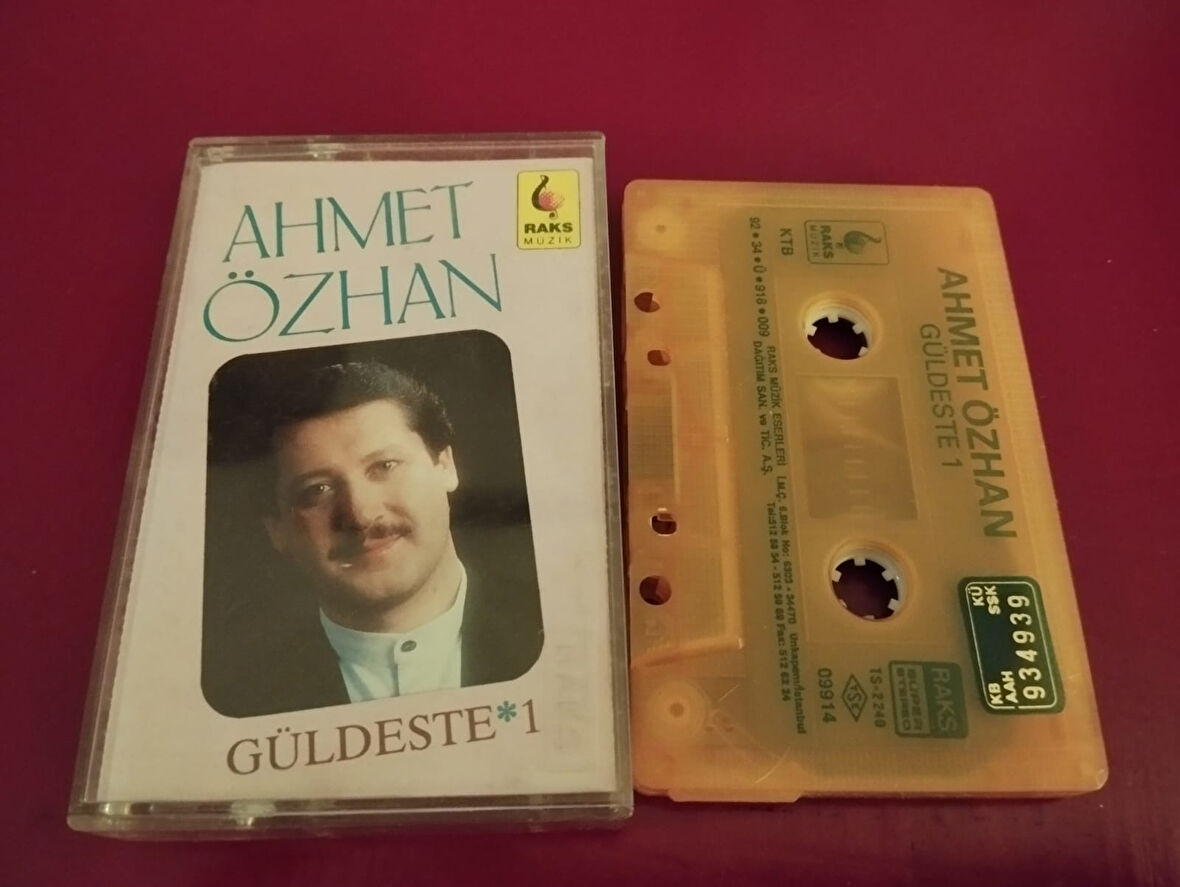 Ahmet Özhan - Güldeste 1 - 1992 Türkiye Basım 2. El Kaset Albüm