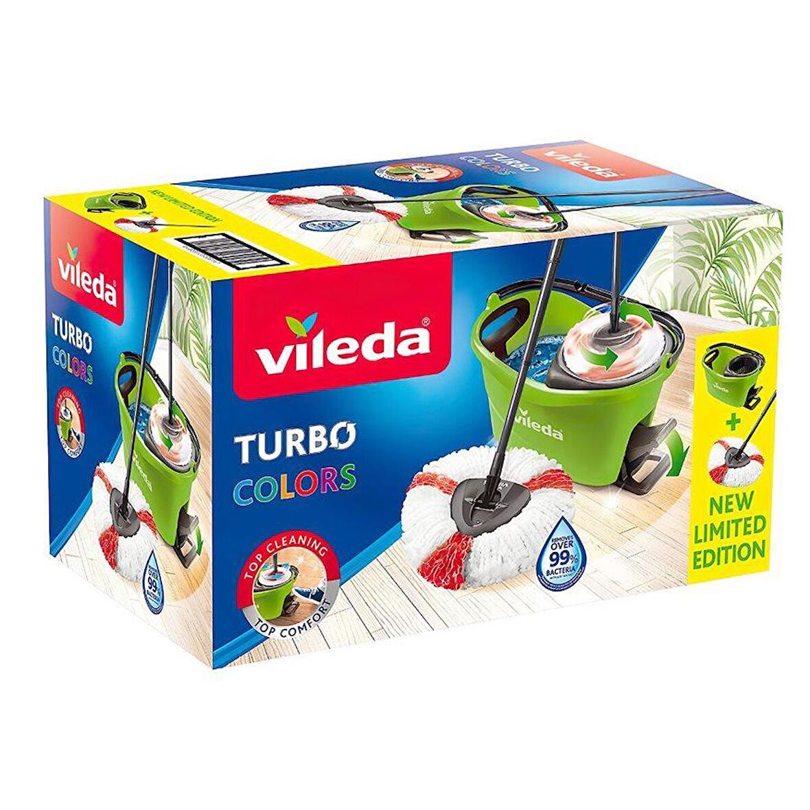 Vileda Turbo Colors 2in1 Temizlik Seti 