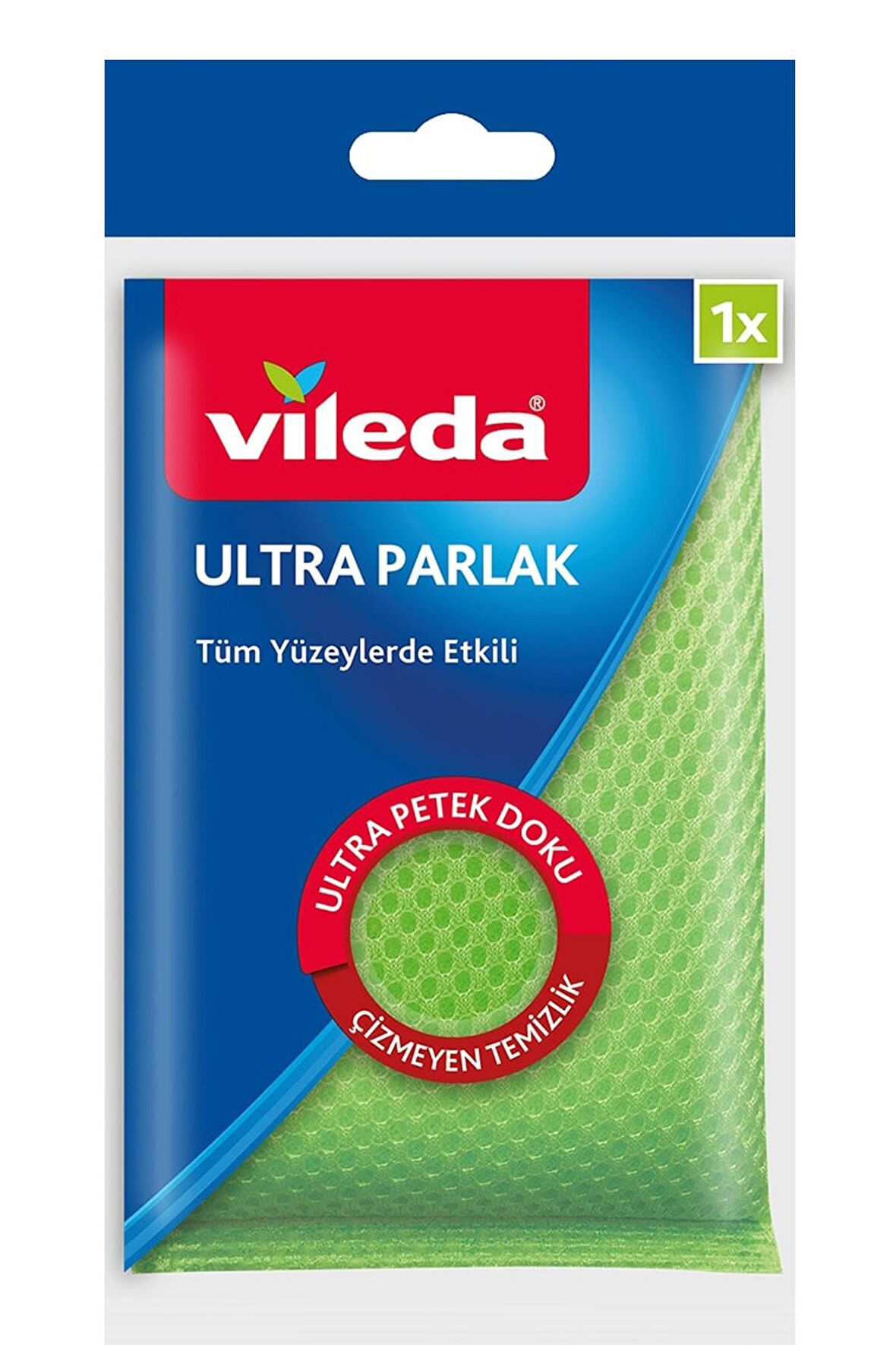 Vileda Ultra Parlak Bulaşık Süngeri Yeşil 