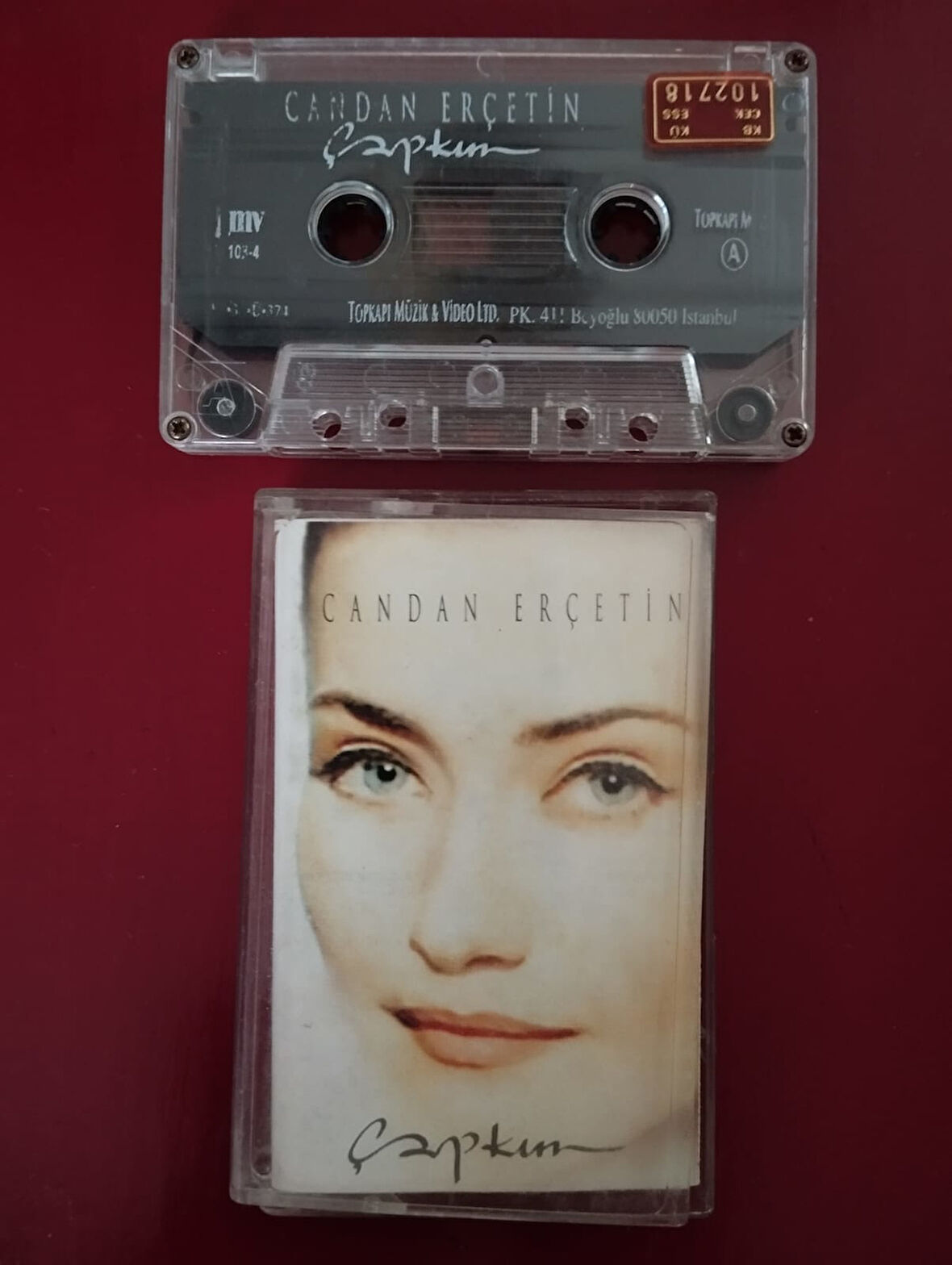 Candan Erçetin – Çapkın - 1997 Türkiye Basım 2. El Kaset Albüm