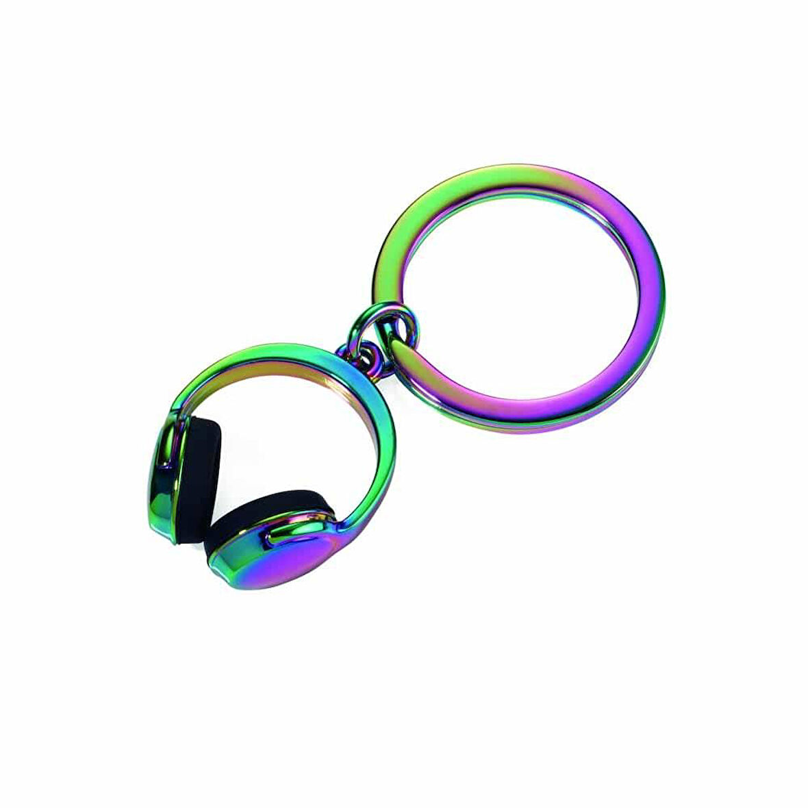 Troika Headphone Renkli Metal Anahtarlık