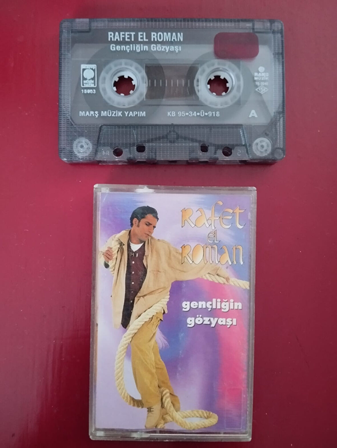 Rafet El Roman – Gençliğin Gözyaşı  -1996 Türkiye Basım 2. El Kaset