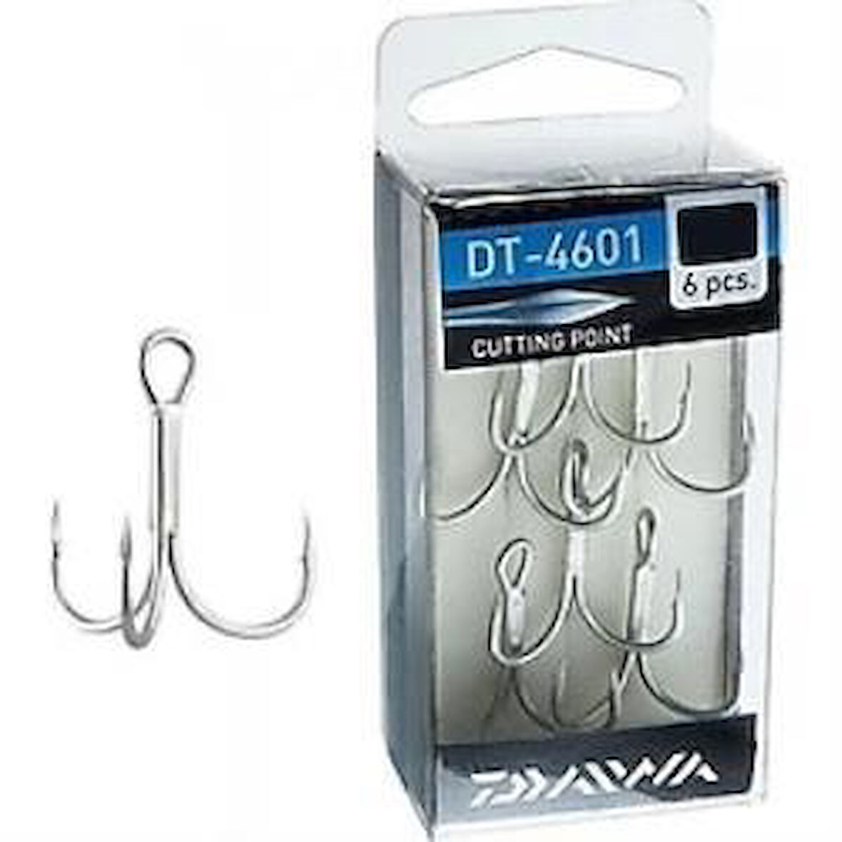 Daiwa Dt-4601 Hameçon Galvaniz Üçlü Olta İğnesi