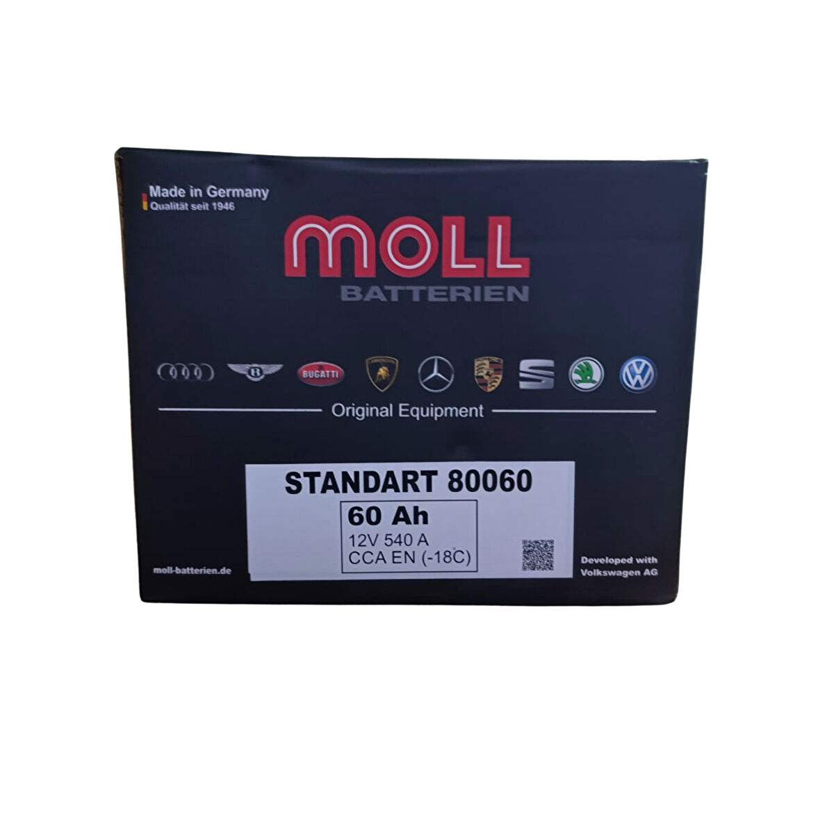 MOLL 60 AH. 540A (EN) (ÜRETİM TARİHİ: 2025)