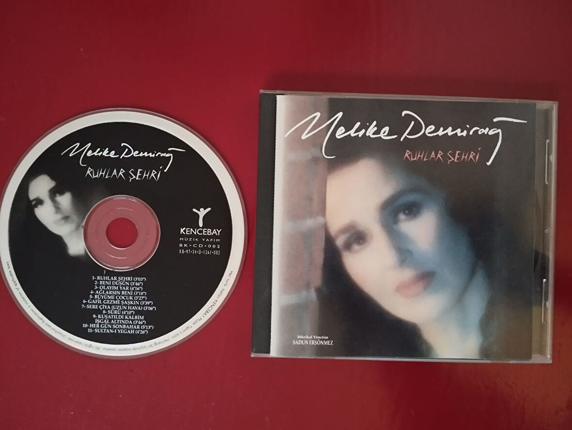 Melike Demirağ – Ruhlar Şehri - 1997 Türkiye  Basım CD Albüm - 2.El