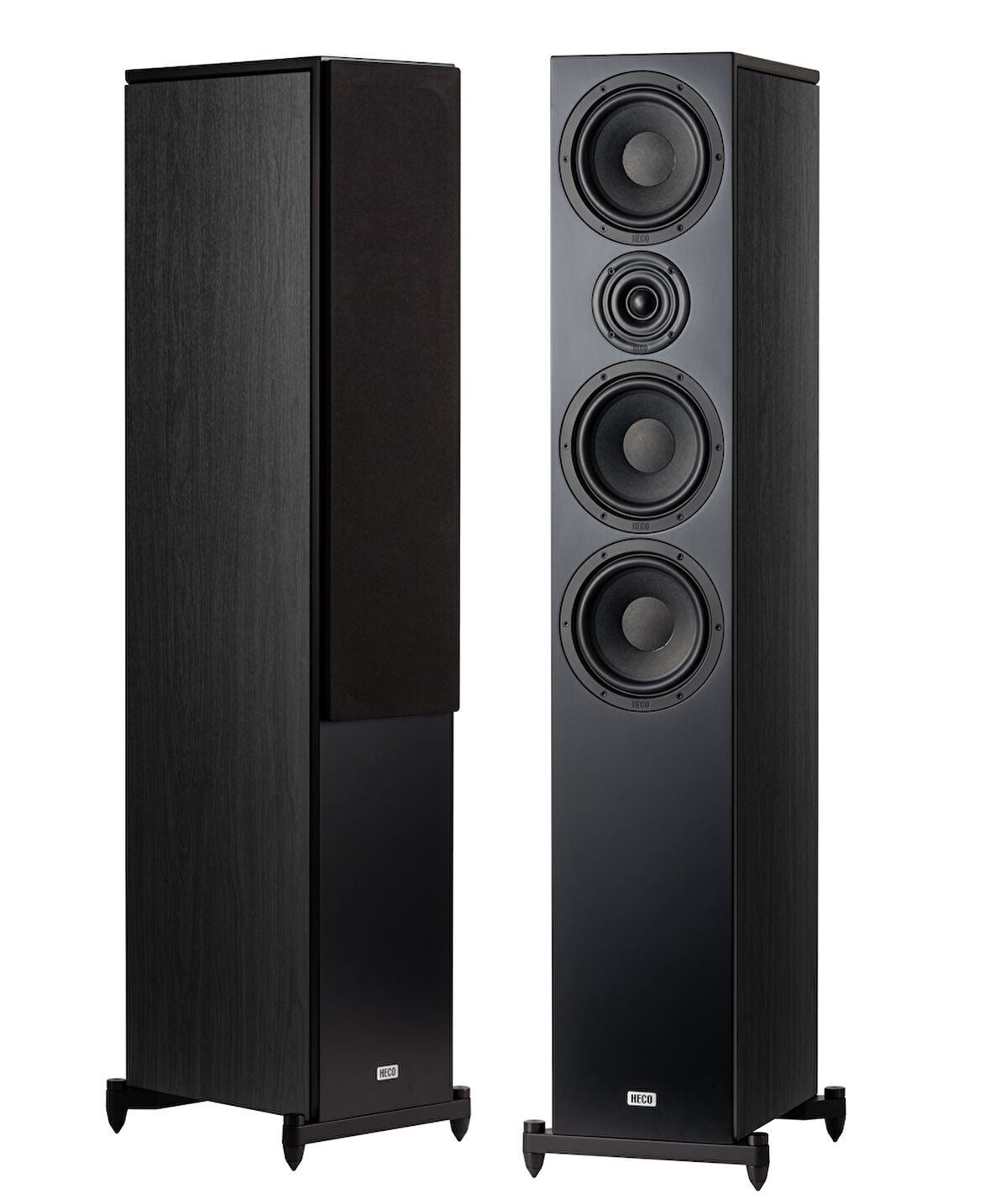 Heco Aurora XT 700 Black-Oak 1 Çift Kule Hoparlör