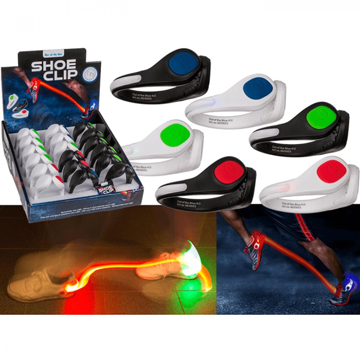 SHOE CLIP Klipsli Led Ayakkabı Işığı