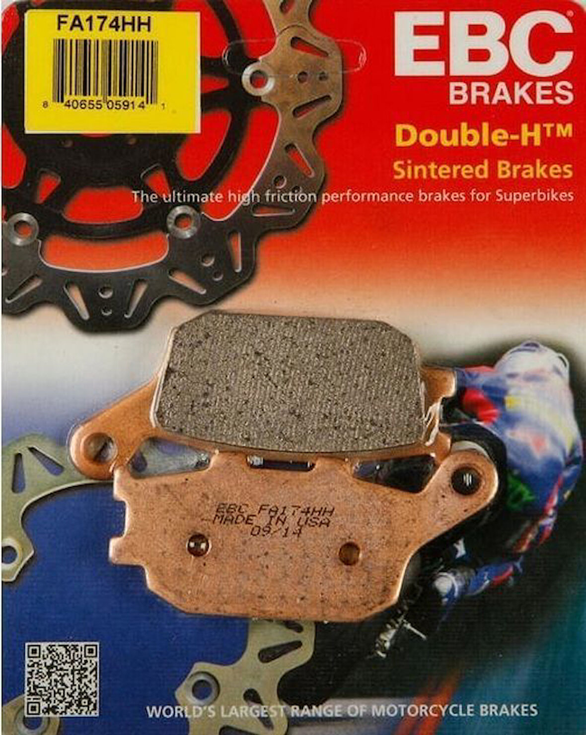 Honda CBR 250 R EBC Arka Fren Balatası