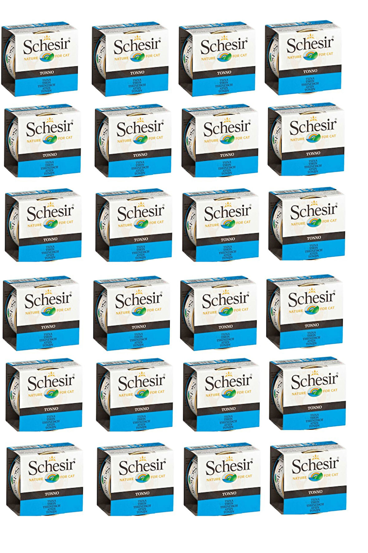 Schesir Ton Jöleli Kedi Konservesi 85 Gr. X 24 Adet