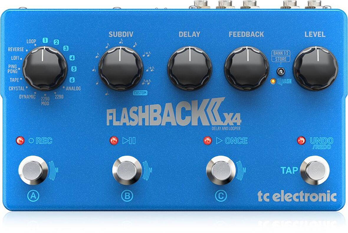 tc electronic Flashback 2X4 Delay Delay Pedalı