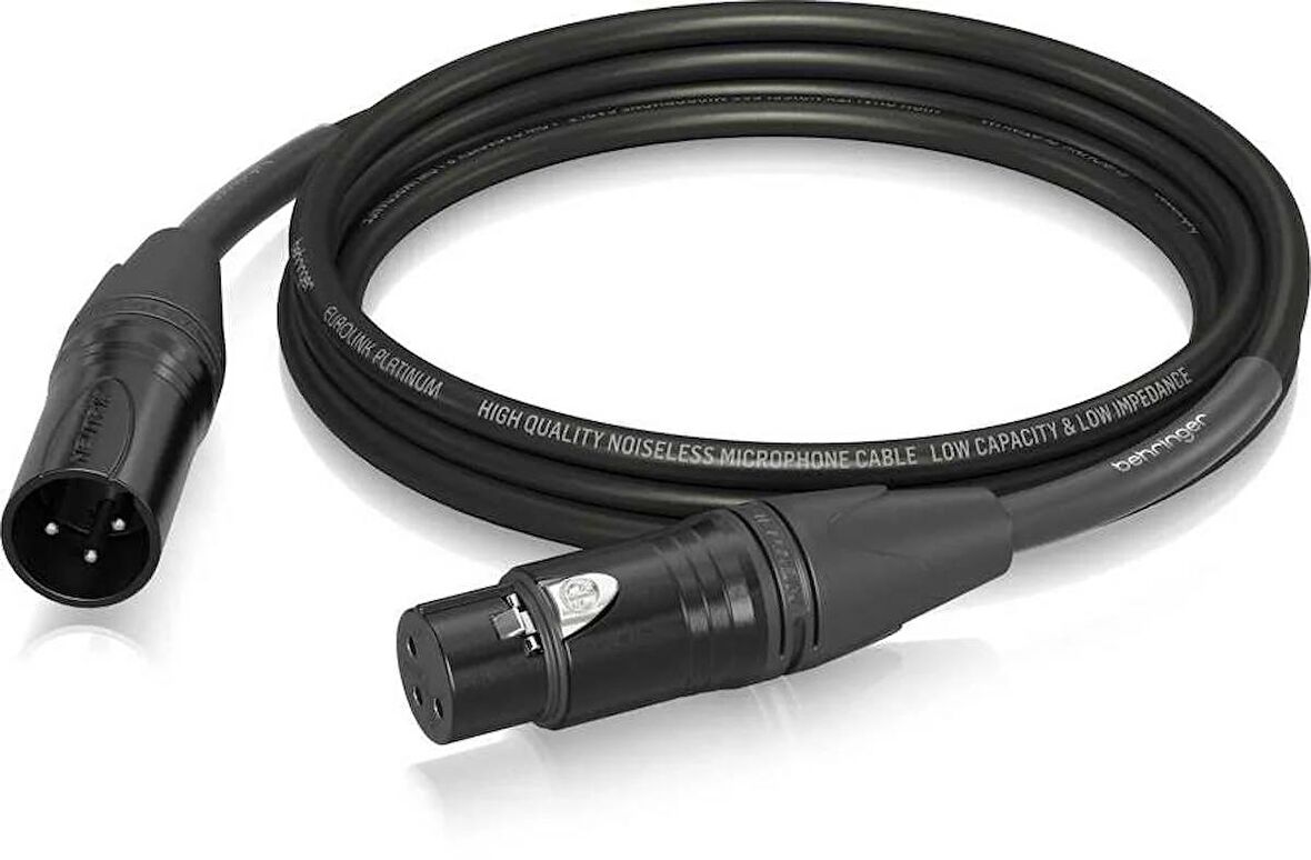 PMC-300 Platinium Performance 3 m (10 ft) XLR NEUTRIK Konnektörlü Mikrofon Kablosu