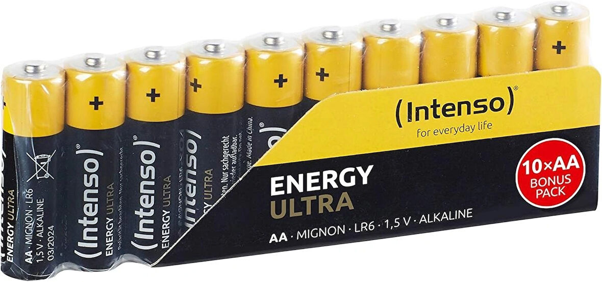 Intenso Energy Ultra LR6 1.5V Alkalin AA Kalem Pil 10'lu