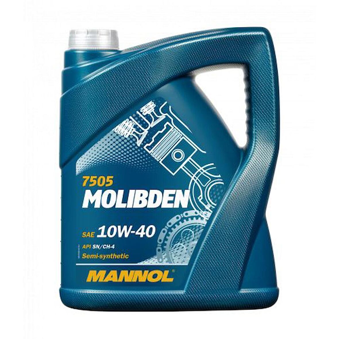 MN7505-5 MOLİBDEN SEMİ SYNTHETİC SAE 10W-40 5 L