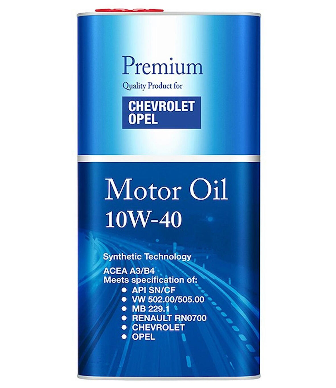 FF6720 FANFARO CHEVROLET-OPEL API SN/CF 10W-40 5L (metal)