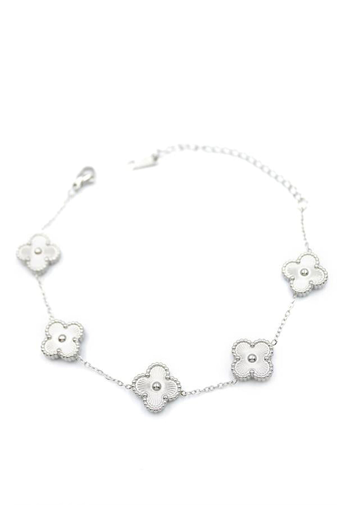 VC Yonca Bileklik - Gümüş
