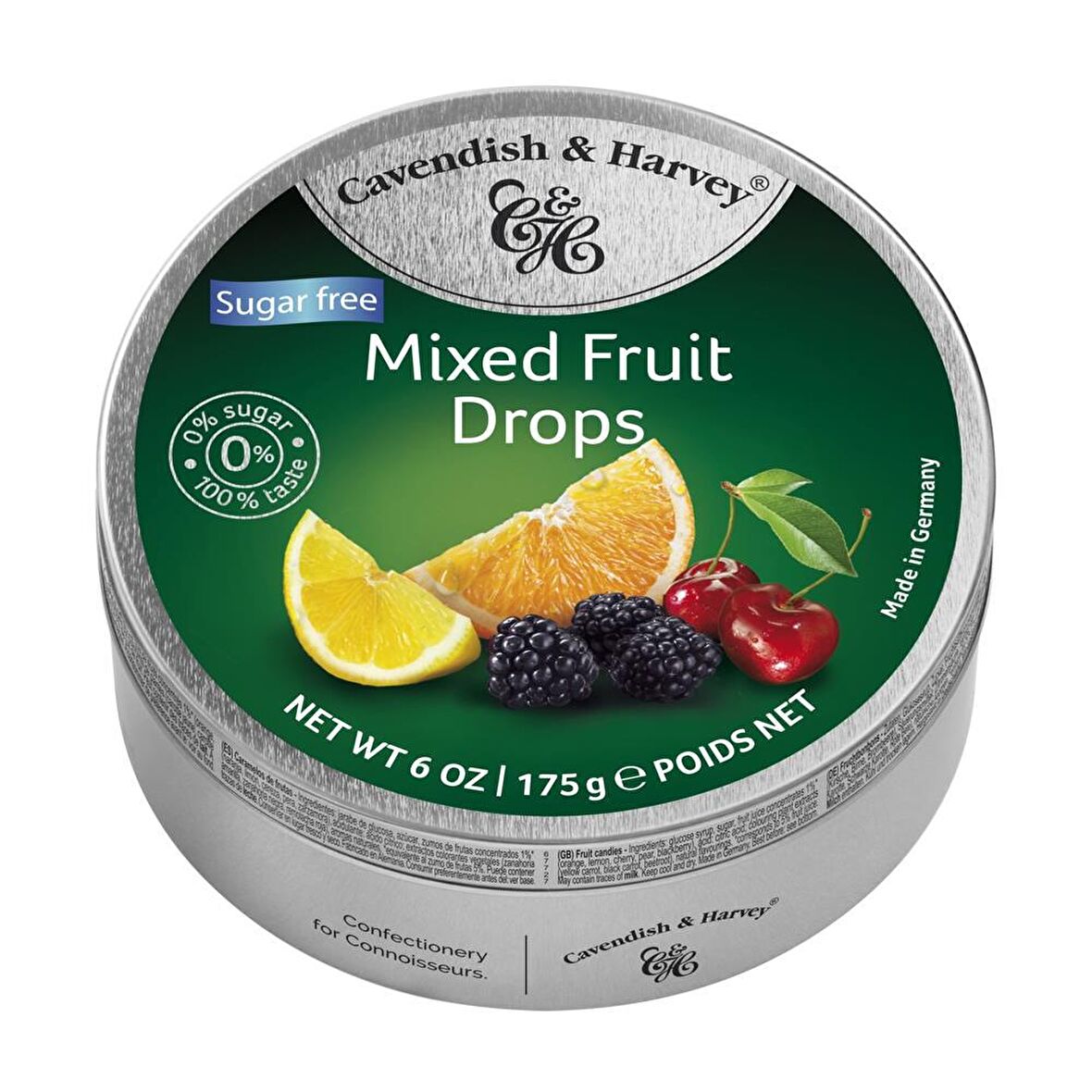 Cavendish & Harvey Karışık Meyveli Şekersiz Şeker 175 Gr