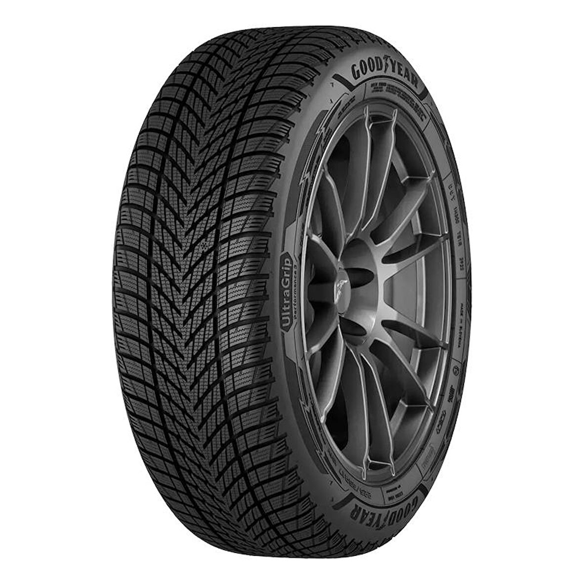 Goodyear 215/55R16 93H Ultragrip Performance 3 Oto Kış Lastiği (Üretim: 2023)