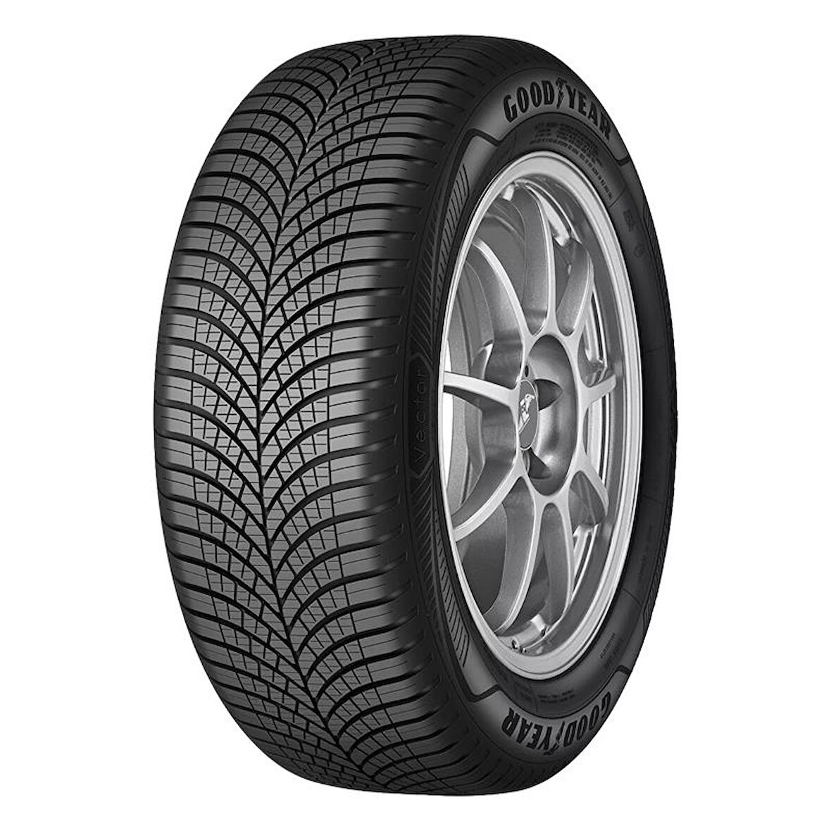 Goodyear 225/55 R17C 109/107H Vector 4Seasons Cargo MOV Oto Dört Mevsim Lastiği (Üretim:2024)