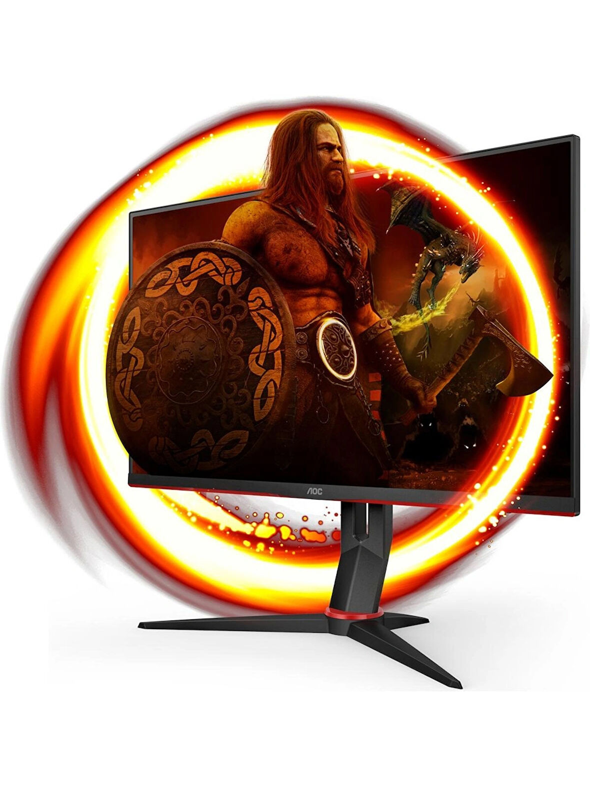 OUTLET Aoc Q27G2S 27" 165Hz 1ms Qhd 2k 2560X1440 G-Sync Yüksekliği Ayarlanabilir Oyuncu Monitör