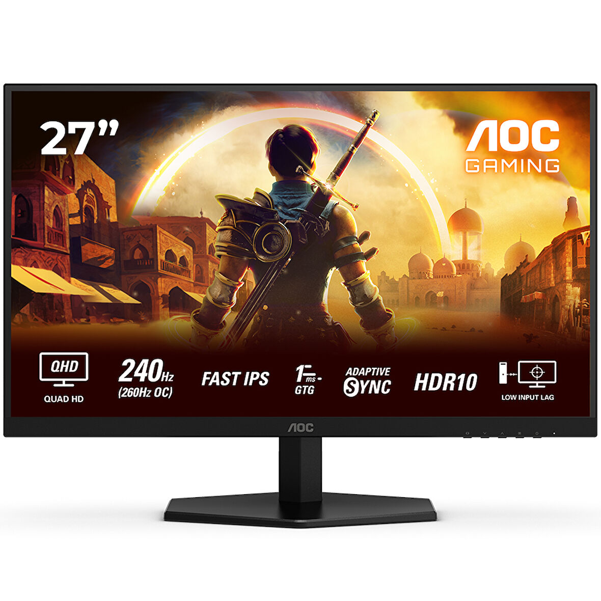 AOC Q27G42ZE 27" 260Hz (OC) 1ms HDMI DP AdaptiveSync HDR10 QHD FAST IPS Gaming Monitör