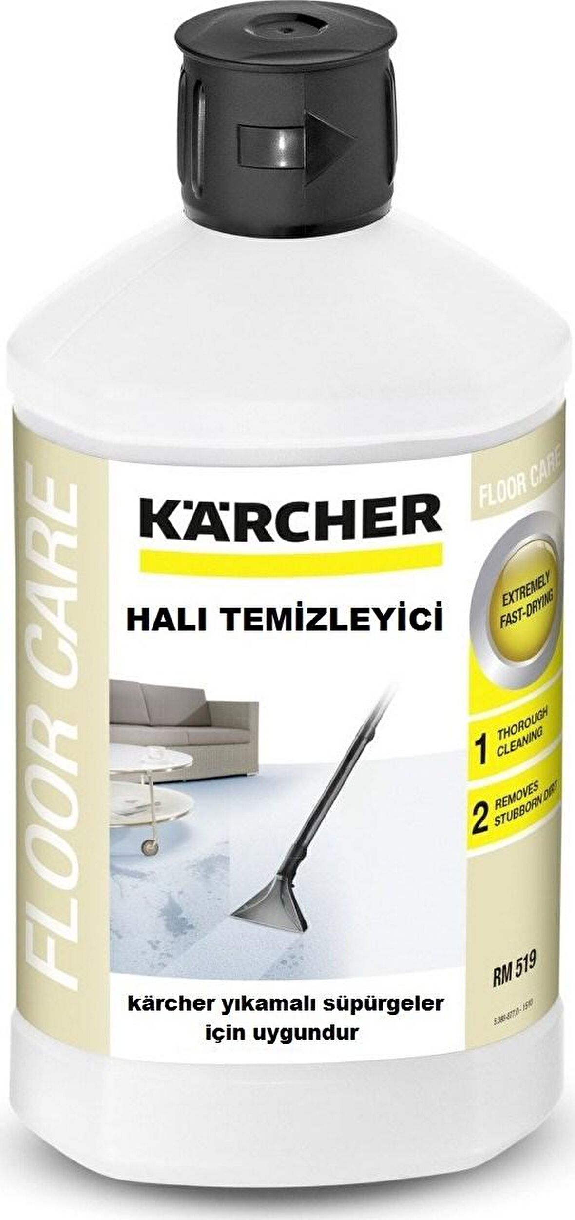 Karcher 6.295-771.0 RM 519 HALI TEMİZLEME DETERJANI 11 62957710