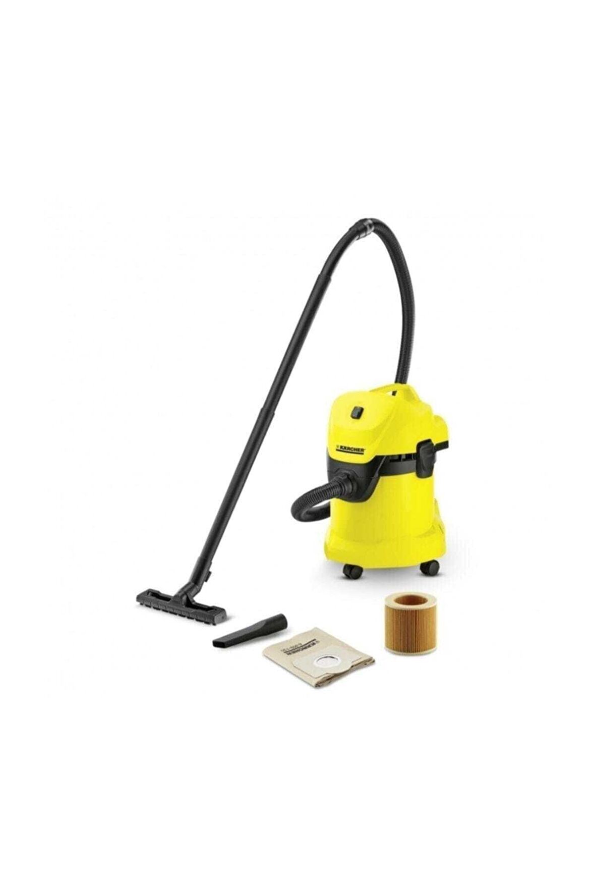 Karcher WD 3 1000 W Toz Torbalı Süpürge