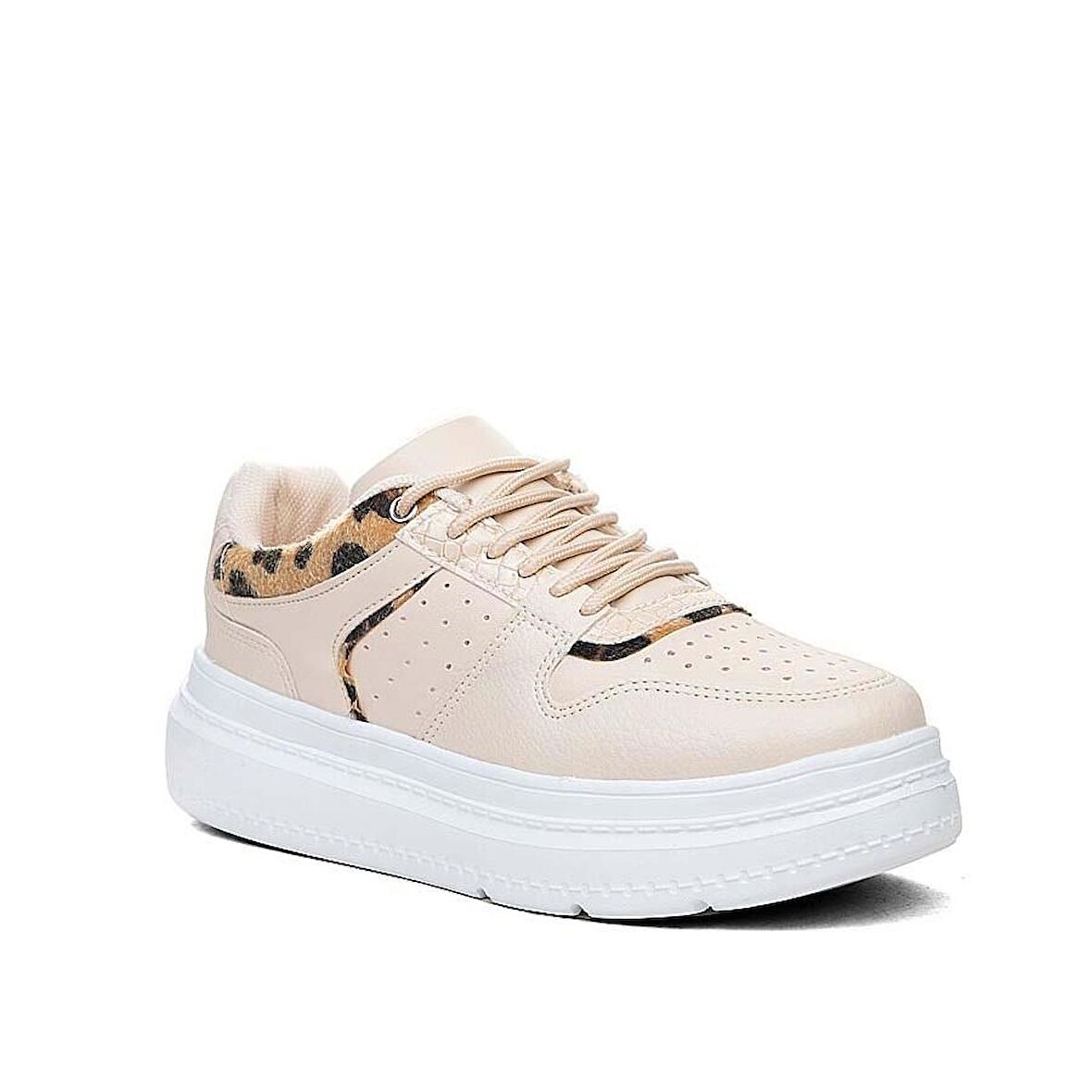 Flet 173 Kadın Kalın Taban Sneaker Ayakkabı