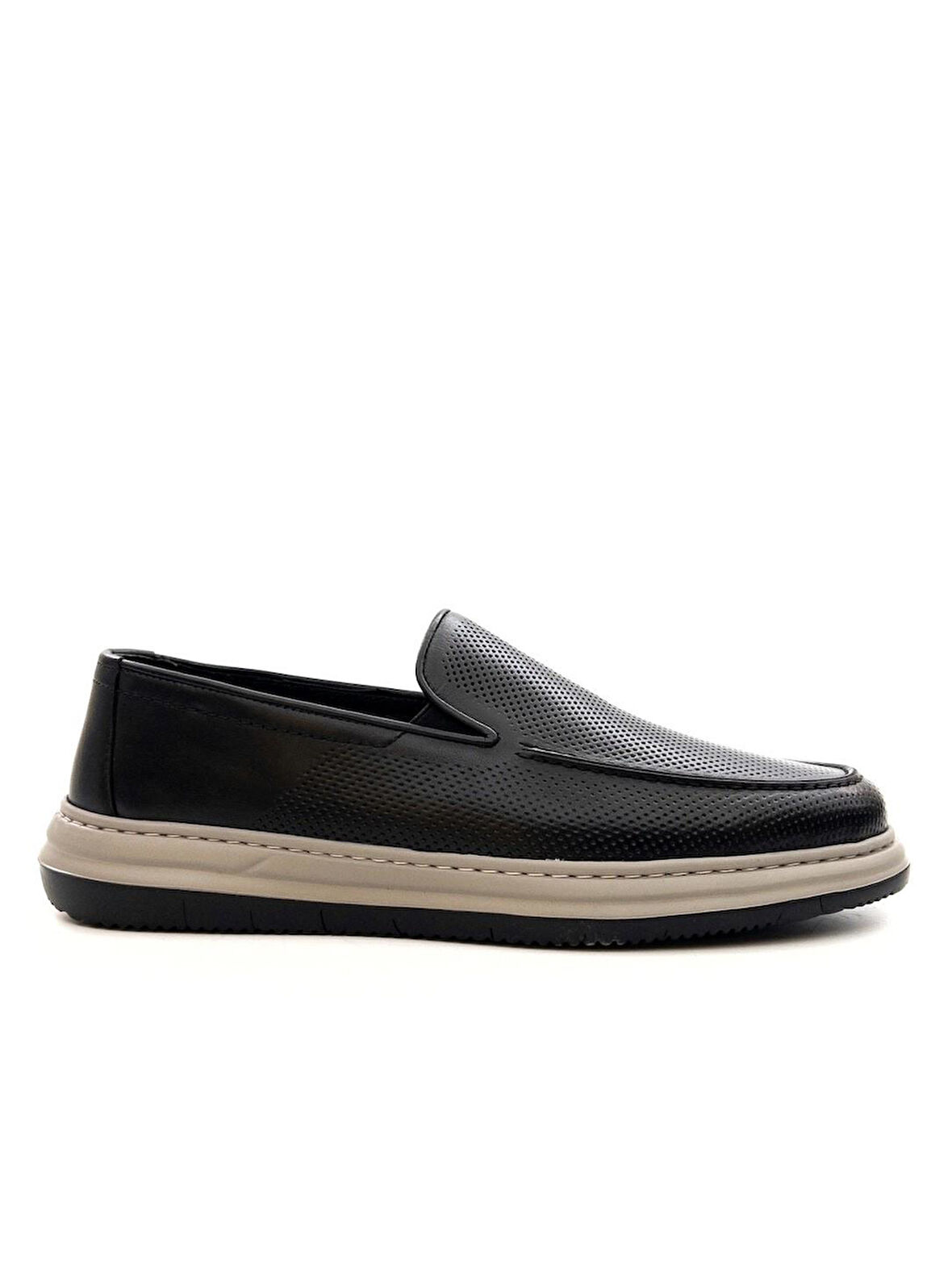 Greyder 64696 Erkek Hakiki Deri Baskılı Lastikli Comfort Casual Ayakkabı