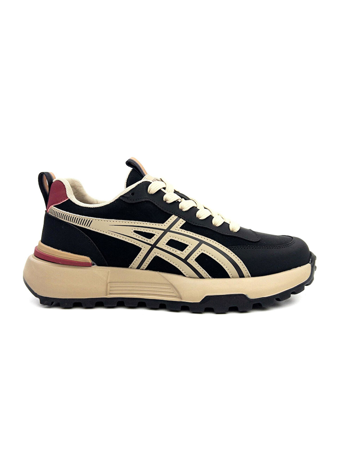 Guja 25K501-2 Erkek Bağcıklı Kalın Taban Sneaker Ayakkabı