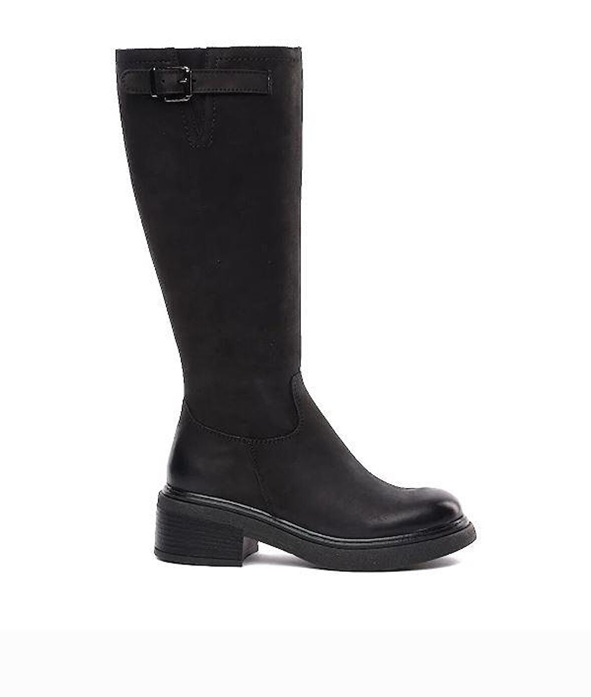 Greyder 35182 Kadın Hakiki Deri Tokalı Günlük Çizme