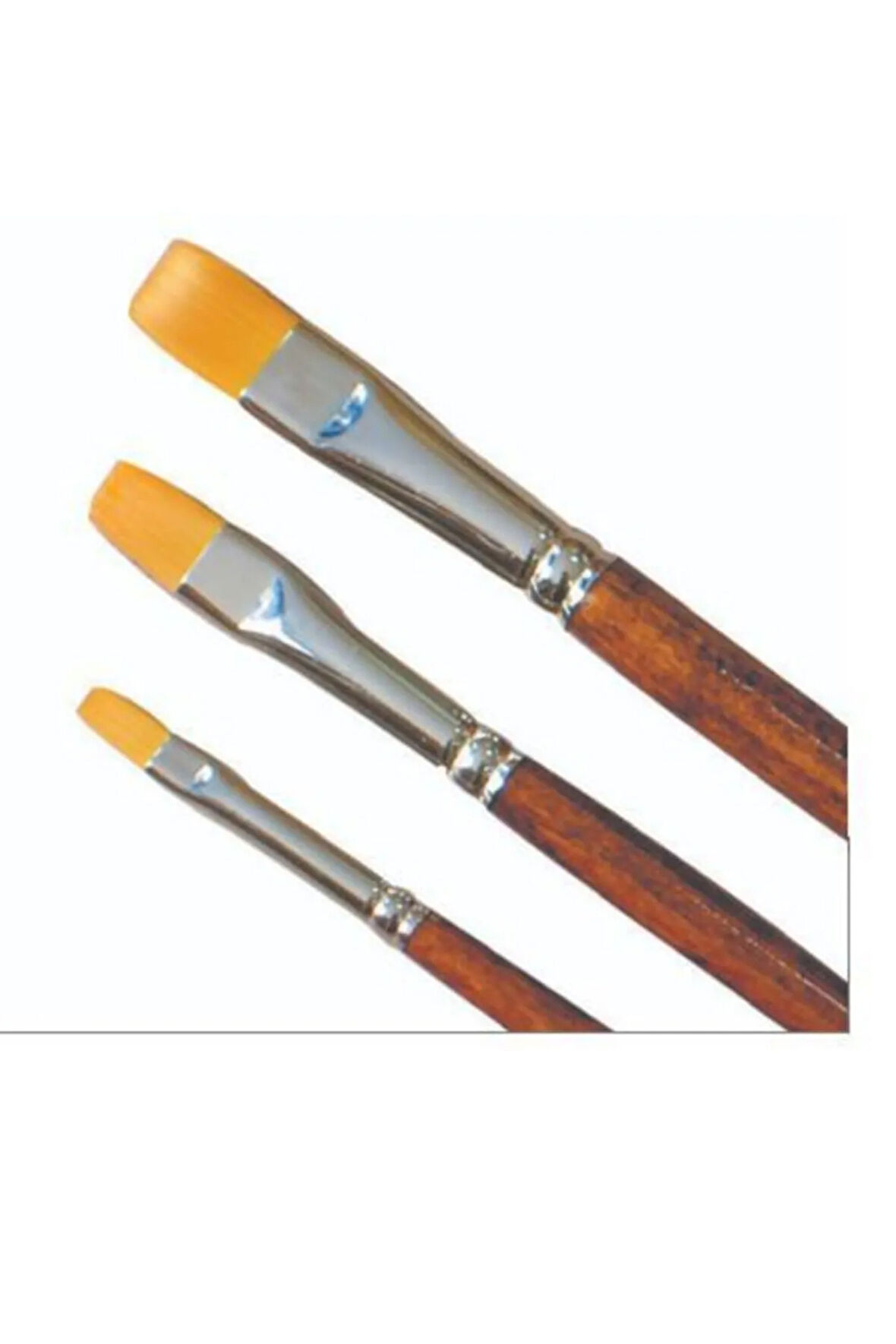 Ponart 983 Altın Toray Fırça Yassı Uç No:16