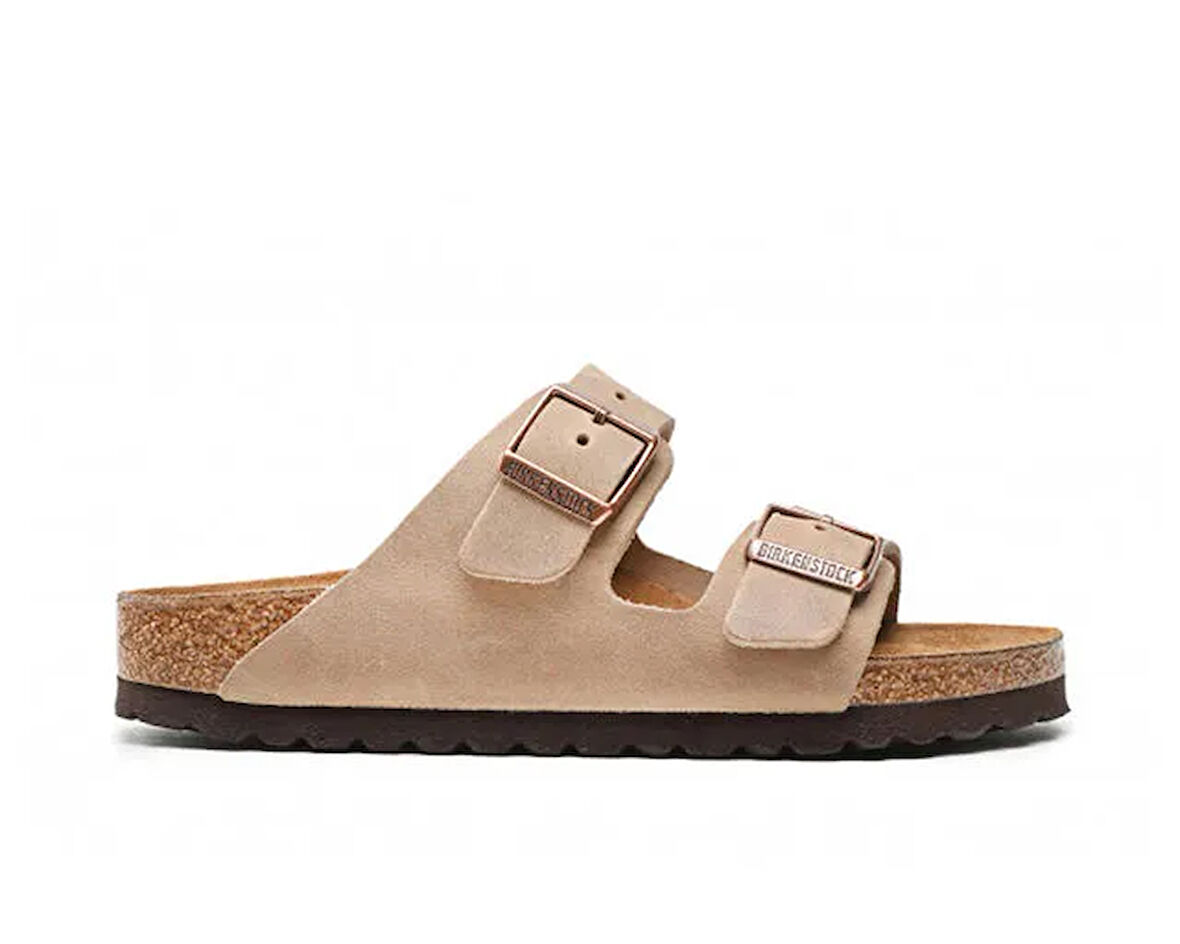 Birkenstock Arizona Leoi Unisex Terlik 352203-20322 Kahverengi