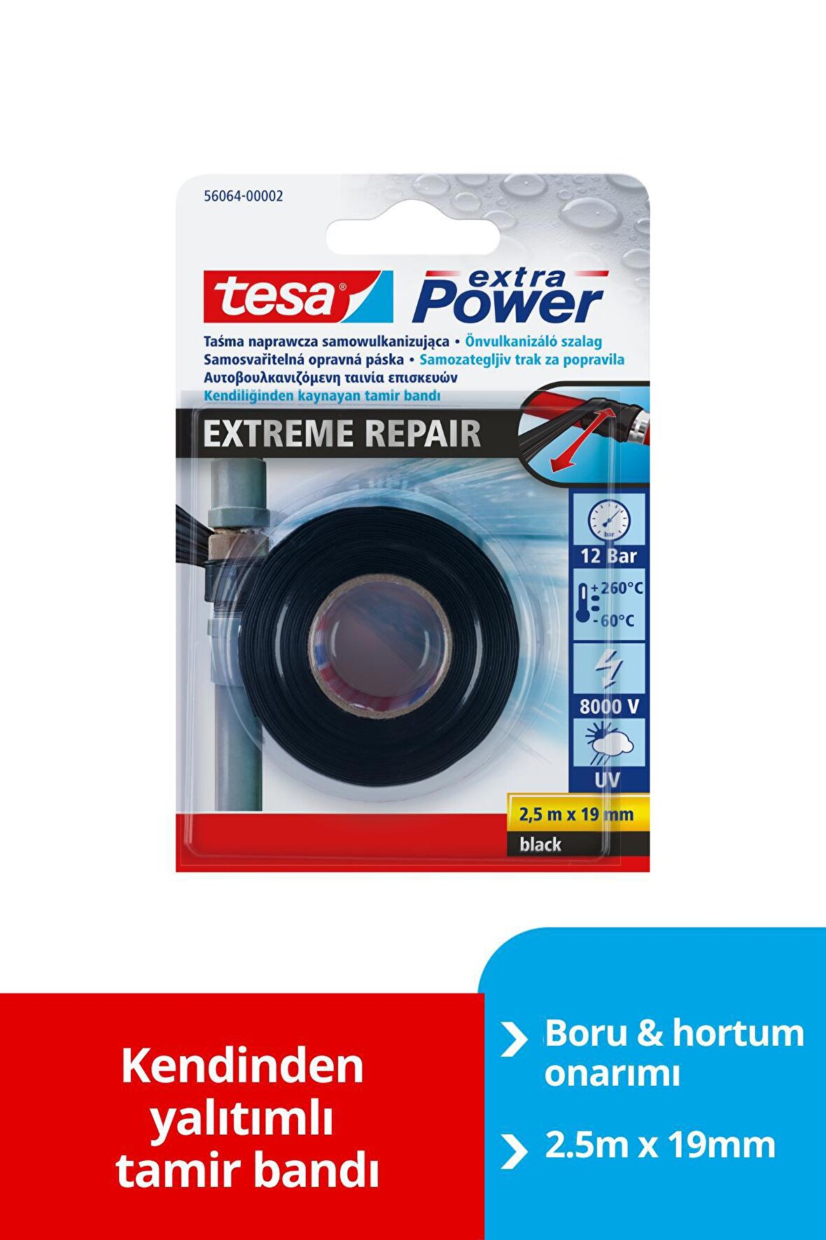 tesa® Extreme Repair Silikon Tamir Bandı