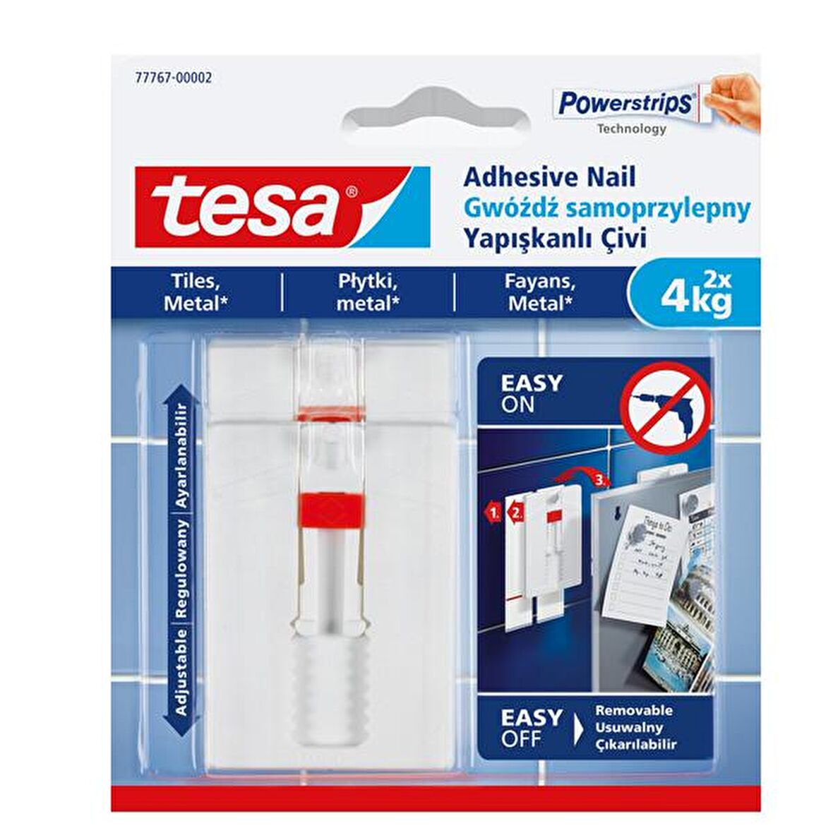 Tesa Fc Adhesıve Naıl Adjust 4 Kg Tıles Blıst