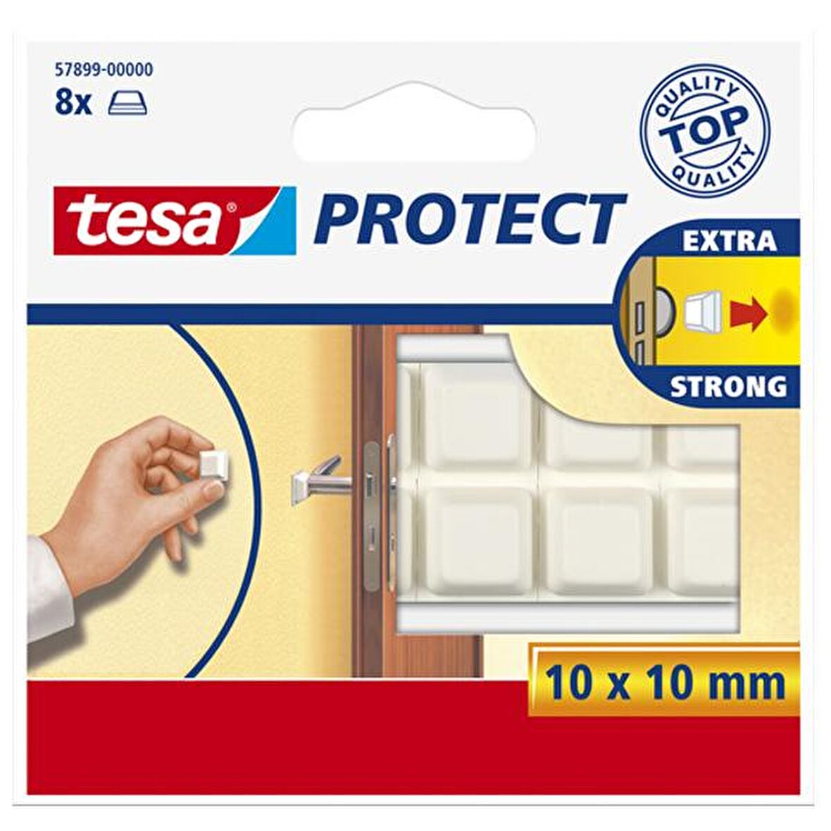 Tesa Protectıon Buffer Square Whıte