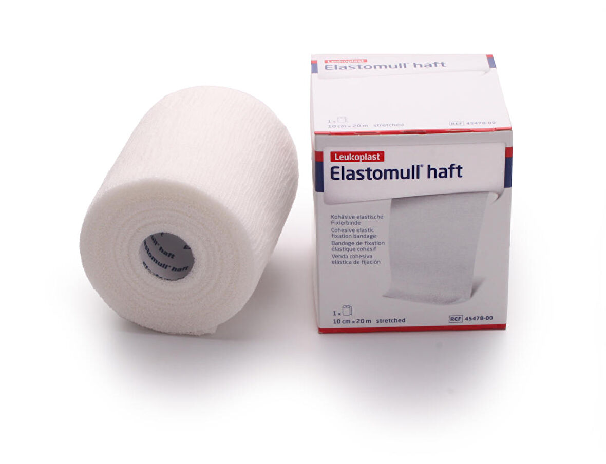 Elastomull Haft LF Bsn  Fiksasyon Bandajı 10cm x 20m Beyaz