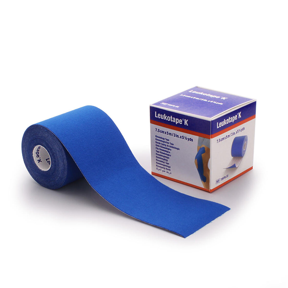 Leukotape K 7,5cm x 5m Bsn Kinesiotape Mavi