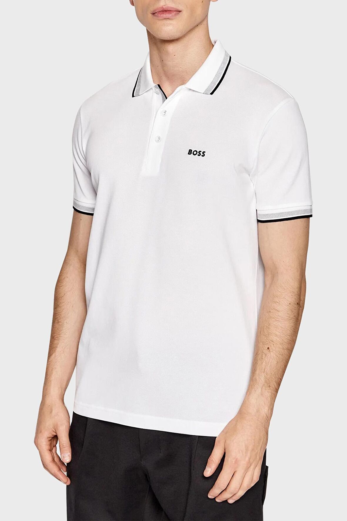 Boss Erkek Polo T Shirt 50469055 100
