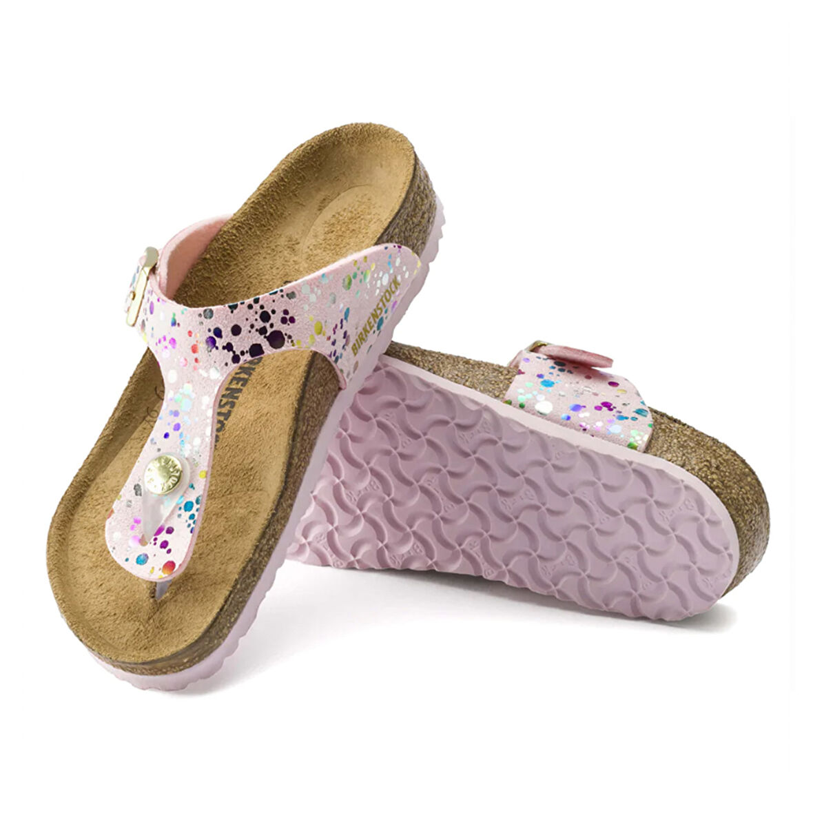 Birkenstock Gizeh Kids Mf Confetti 1016017 Kız Çocuk Terlik