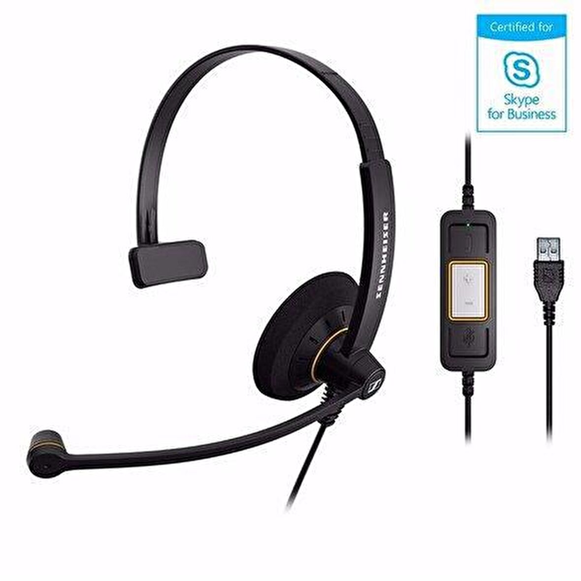 Sennheiser SC 30 Usb ML Mono Kulak Üstü Kulaklık