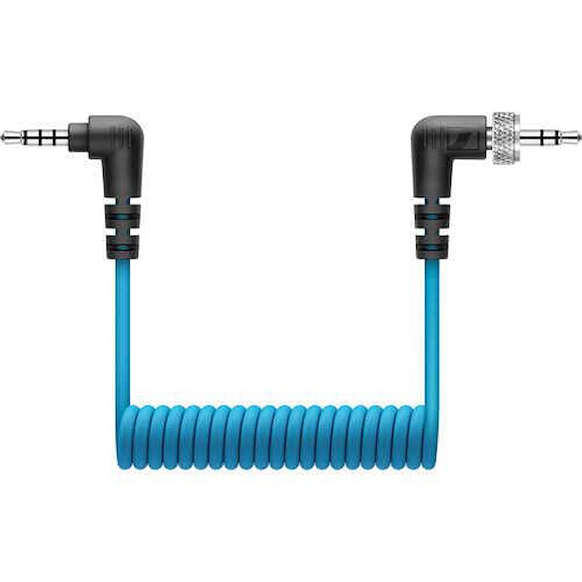 CL 35 TRRS Kilitleme 3,5 mm - TRS 3,5 mm TRRS Sarmal Kablo